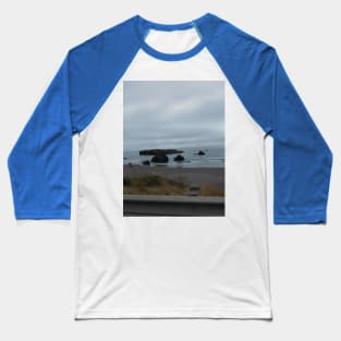 California Coast Nature Photography Pacific Northwest Baseball T-Shirt